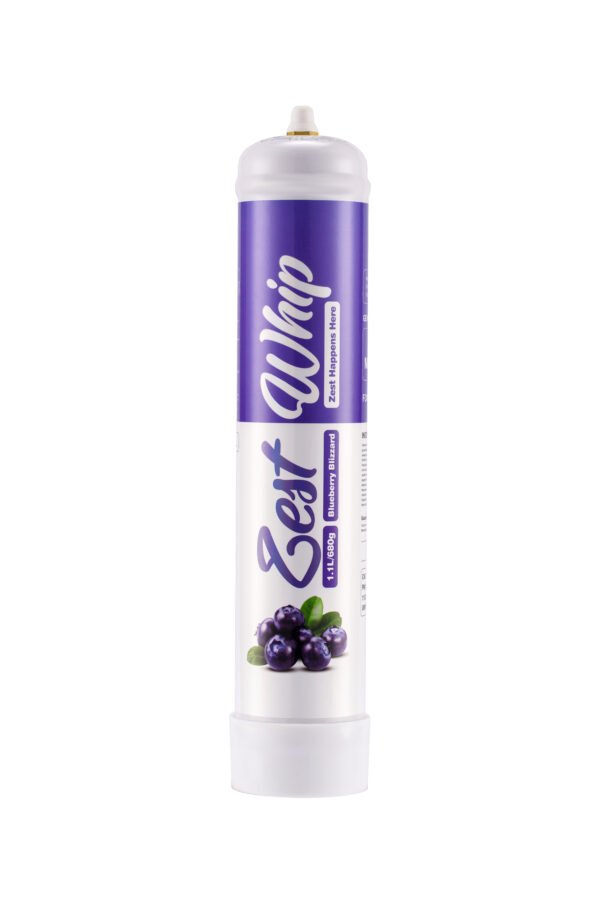 Zest Whip 1.1L Tropical Blueberry Flavoured N2O Cannister - Image 5