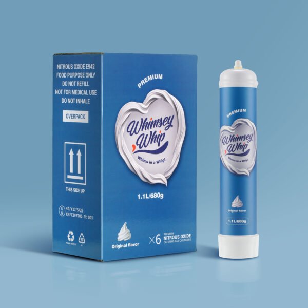 Whimsy Whip  1.1L  Original Taste N2O  Cannister