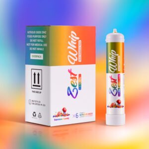 Zest Whip 1.1L Rainbow Candy Flavoured N2O Cannister