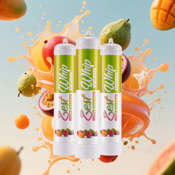 Zest Whip 1.1L Tropical Fruit Flavoured N2O Cannister - Image 3