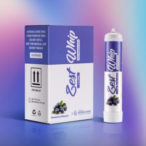 Zest Whip 1.1L Tropical Blueberry Flavoured N2O Cannister