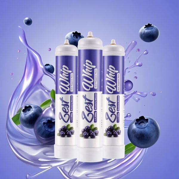 Zest Whip 1.1L Tropical Blueberry Flavoured N2O Cannister - Image 3