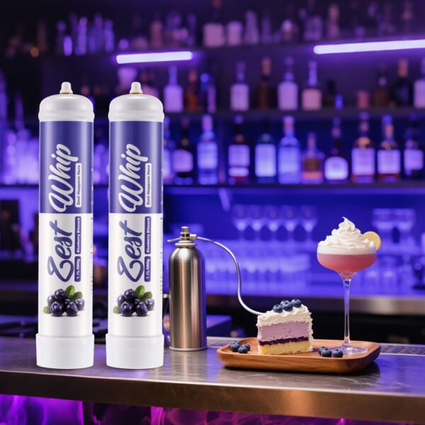 Zest Whip 1.1L Tropical Blueberry Flavoured N2O Cannister - Image 4