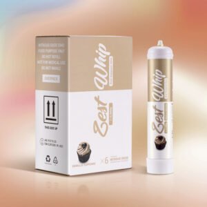 Zest Whip 1.1L Vanilla Cupcake Flavoured N2O Cannister